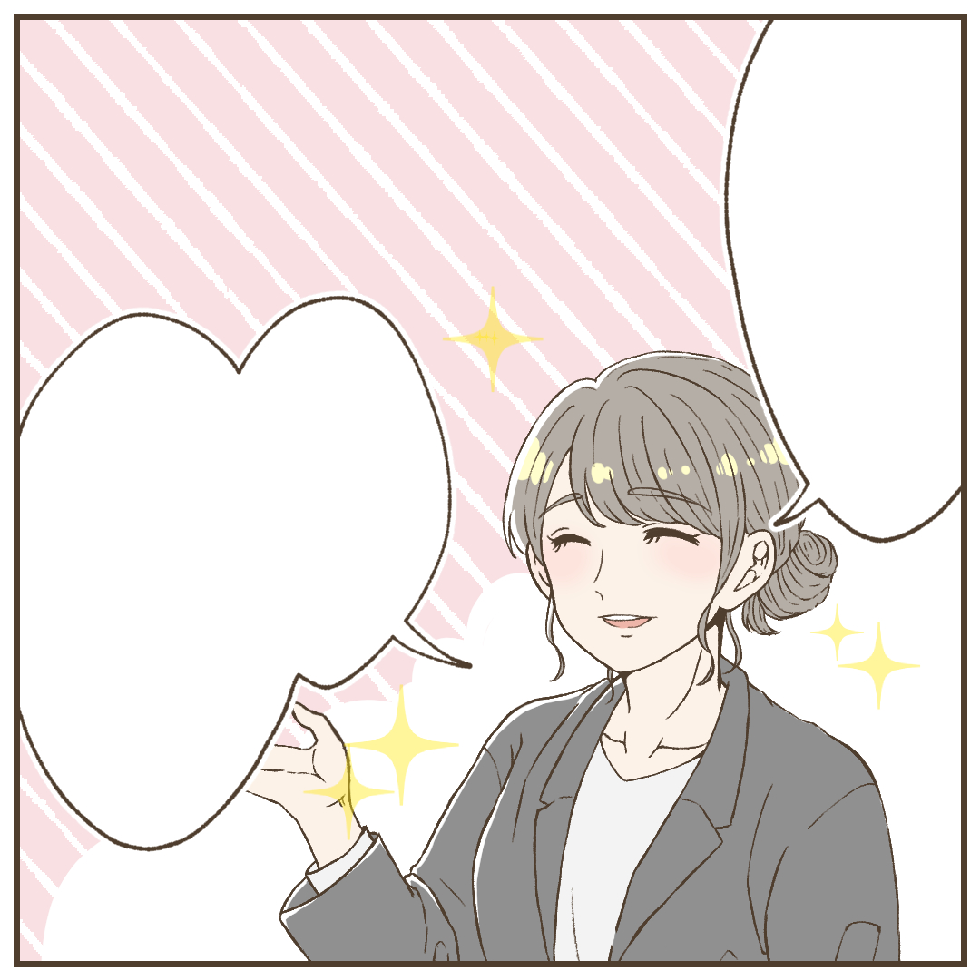 イラスト3セリフ